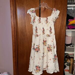White floral summer dress torrid
